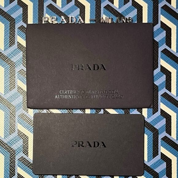 154. Prada Saffiano Leather Geometric Pattern iPad Case - Picture 9 of 14